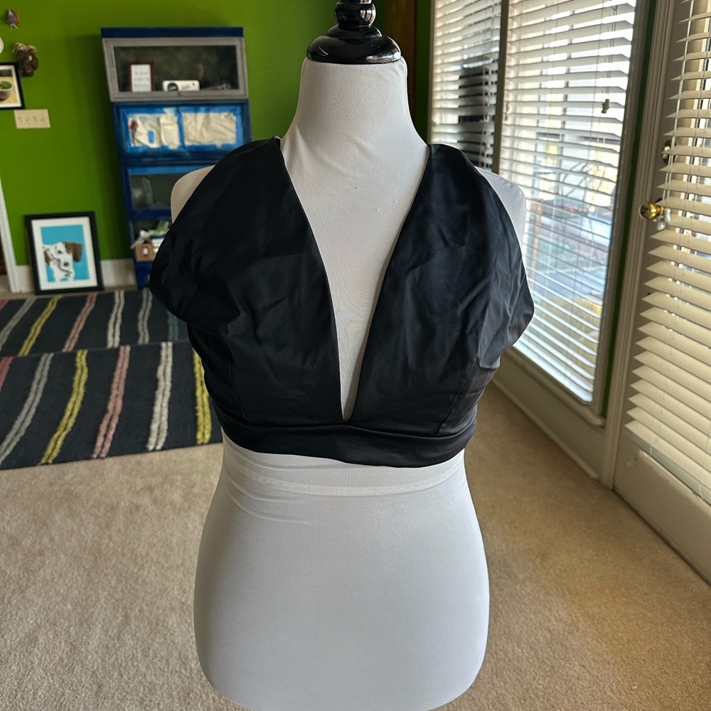 ASOS Design Plus Size Swim Top